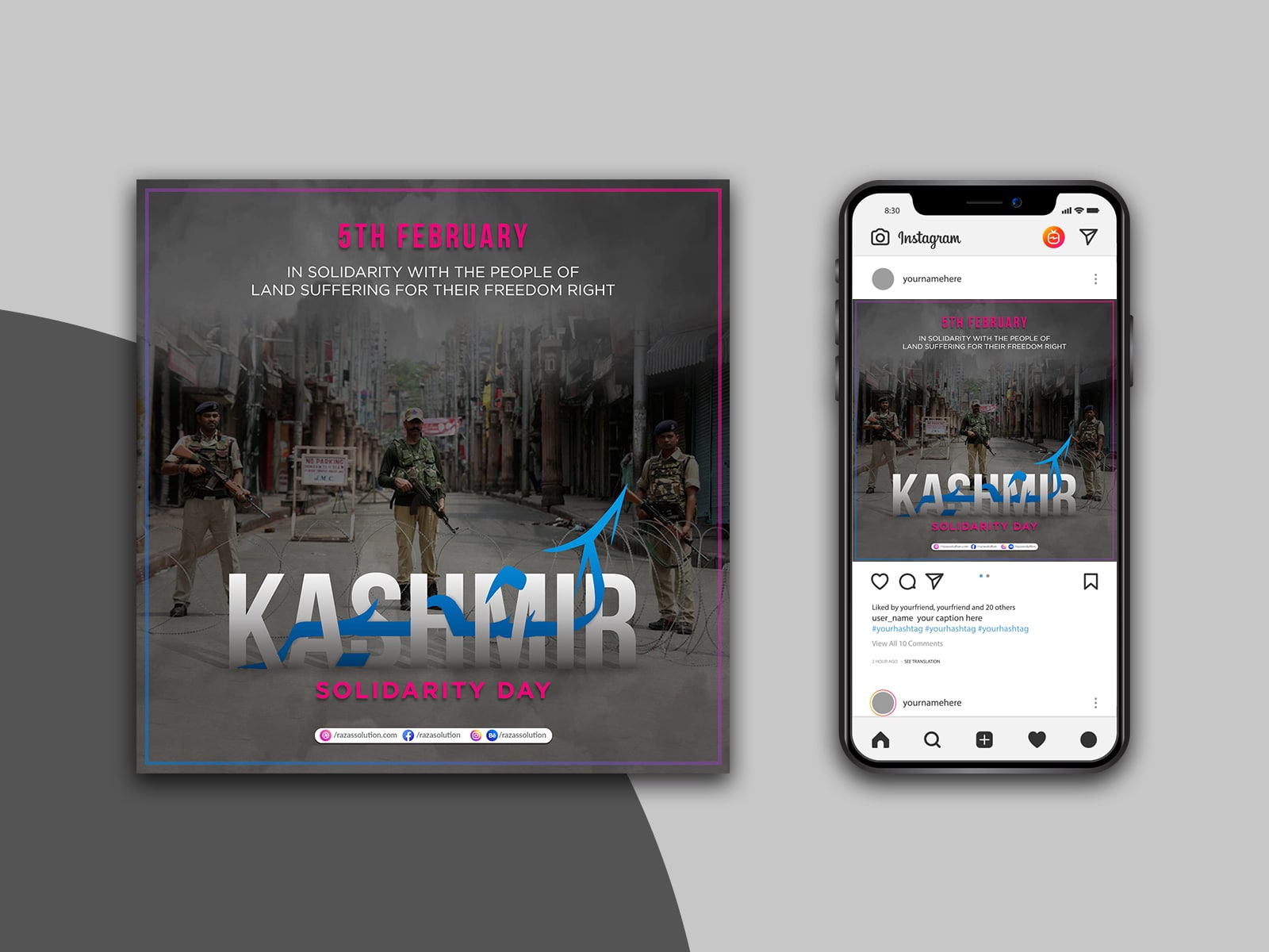 Creative Social Media Design Sample 03
