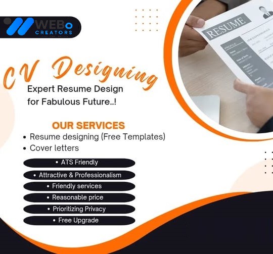 Resume and CV Design Services | Modern curriculum vitae in New York